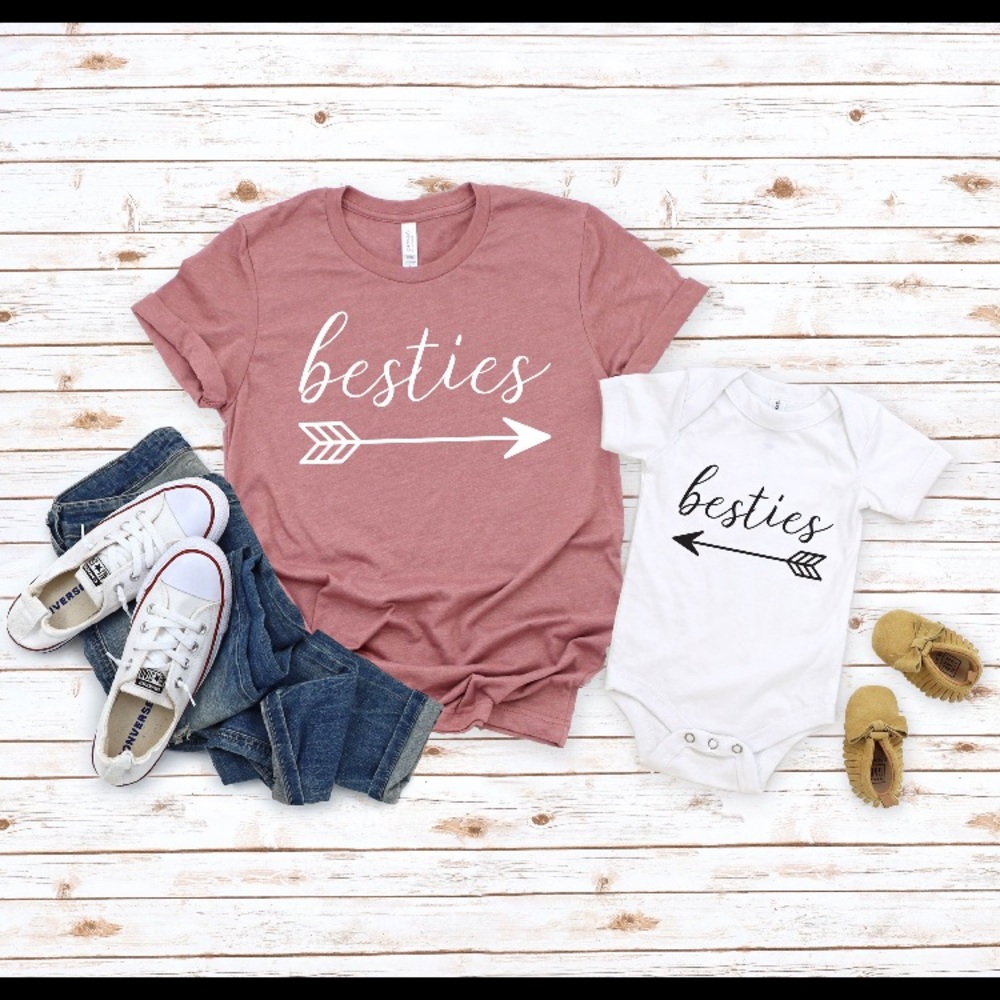 Mommy & Me Besties Tee